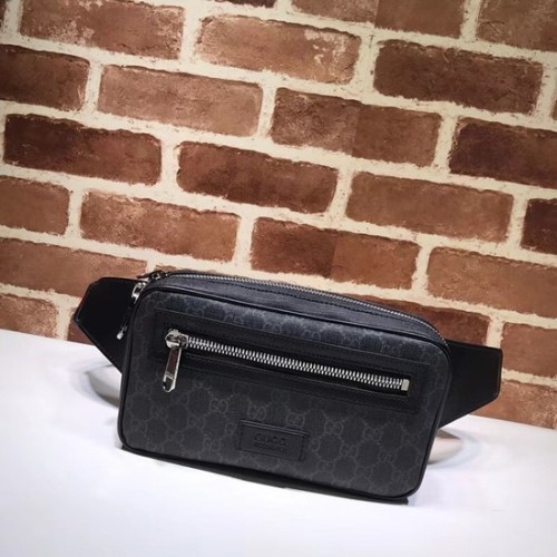 Gucci Soft GG Supreme övtáska 474293 fekete