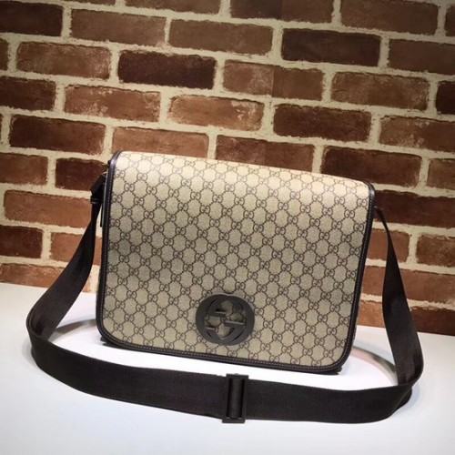 Gucci PVC GG vászon Messenger táska 222291 barna