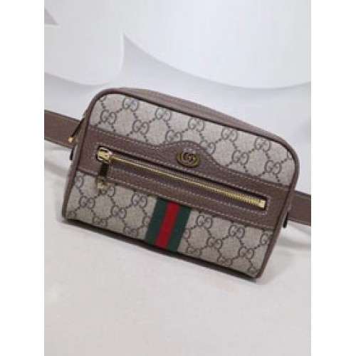 Gucci GG eredeti vászon Ophidia Supreme kis zsebes 517075 barna