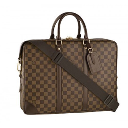 Louis Vuitton Damier Ebene Canvas úti okmánytartó GM N41122