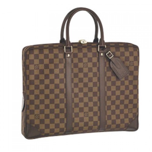 Louis Vuitton Damier Ebene vászon úti okmánytartó PM N41124