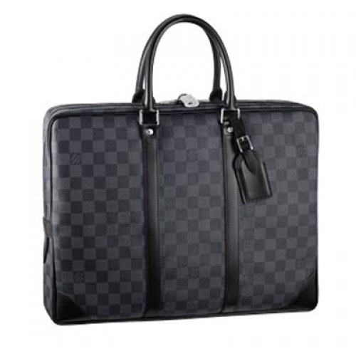 Louis Vuitton Damier Grafitszürke Vászon Utazó Irattartó PM N41125