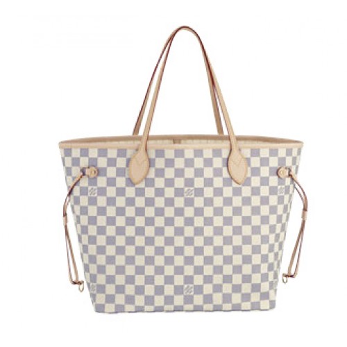 Louis Vuitton Damier Azur Canvas Neverfull MM N51107 Táska