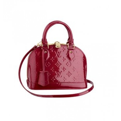 Louis Vuitton Monogram Vernis Alma BB M91606