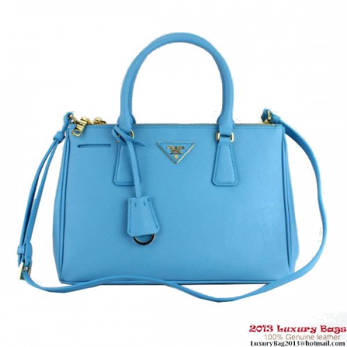 2013-as Prada Saffiano táska 1801 SkyBlue