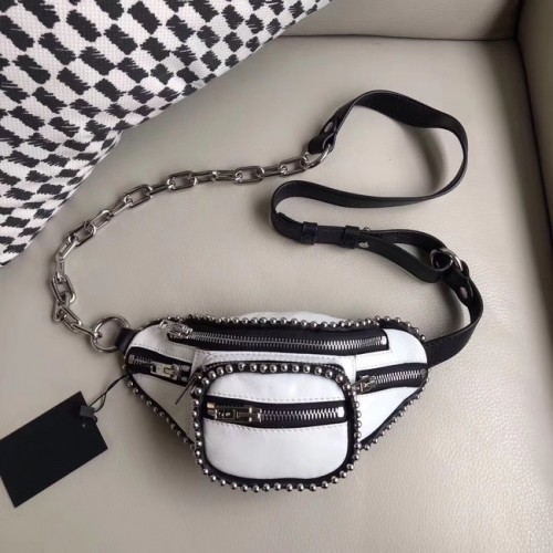 Alexander Wang bőr mini zseb 0002 fehér