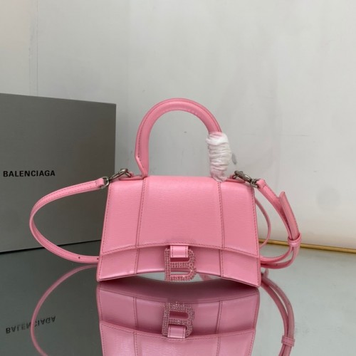 Balenciaga HOURGLASS KIS FELSŐ FOGANTYÚ TÁSKA 59353 rózsaszín