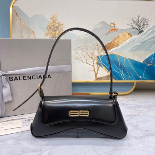 Balenciaga HOMOKÓRA KIS FELSŐ FOGANTYÚ TÁSKA 6008 fekete