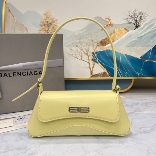 Balenciaga HOMOKÓRA KIS FELSŐ FOGANTYÚ TÁSKA 6008 sárga
