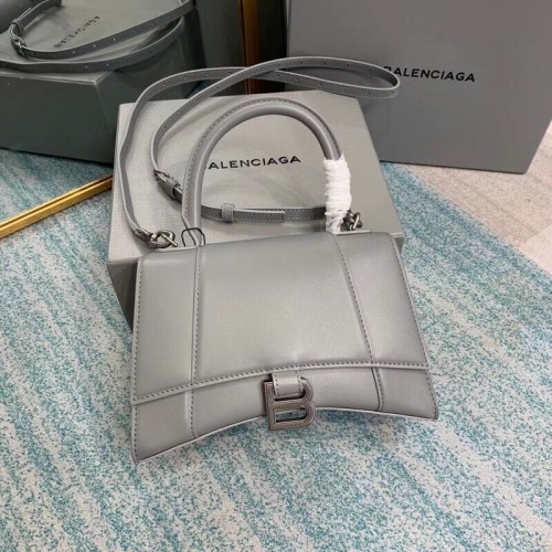 Balenciaga HOURGLASS KIS FELSŐ FOGÓS TÁSKA B108895-1 szürke