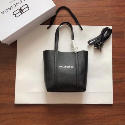 Balenciaga Eredeti Bőr Mini Vásárlótáska 6696 Fekete
