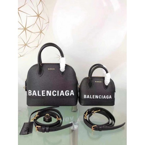 Balenciaga Shell Táska Eredeti Bőr B8924 Fekete