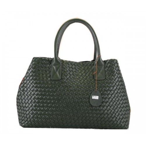 Bottega Veneta Cabat Medium Tote Bags BV5211 zöld