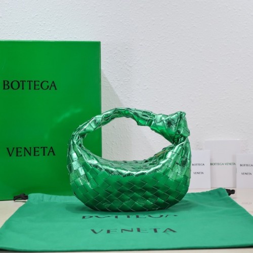 Bottega Veneta Mini intrecciato bőr felső fogantyús táska 651876 Papagáj