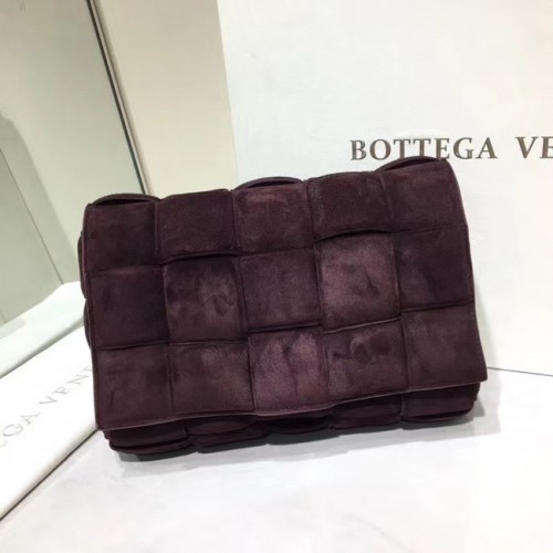 Bottega Veneta BÉLZETT KAZETTÁS TÁSKA velúr 591970 Fondant