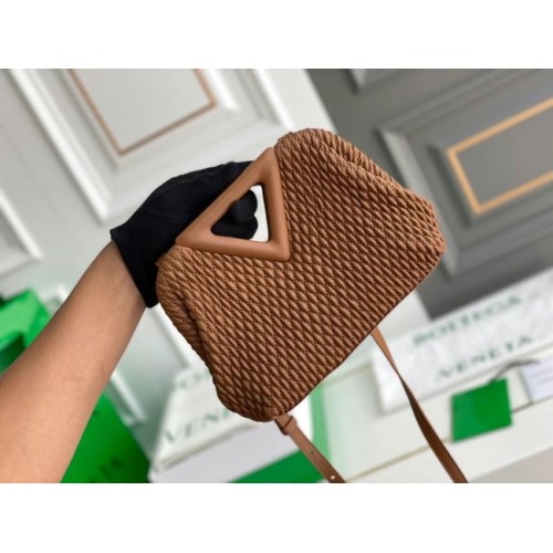 Bottega Veneta POINT 661986 Karamell