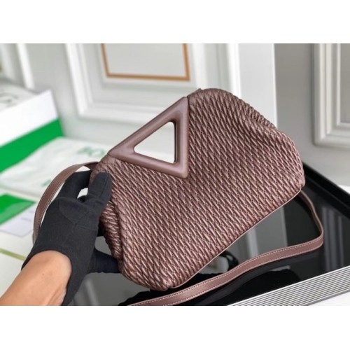 Bottega Veneta POINT 661986 sötétbarna