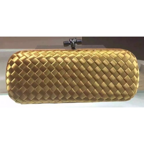 Bottega Veneta STRETCH Csomós Báránybőr Kuplung BV8651 Bronz