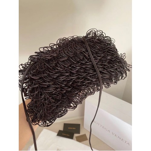 Bottega Veneta válltáska 576227 sötétbarna