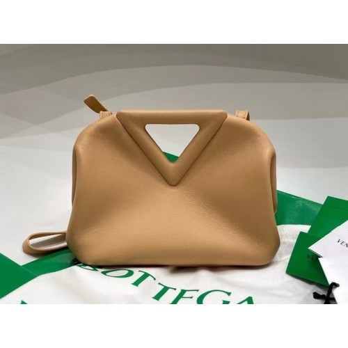 Bottega Veneta felső fogantyús táska 658476 karamell