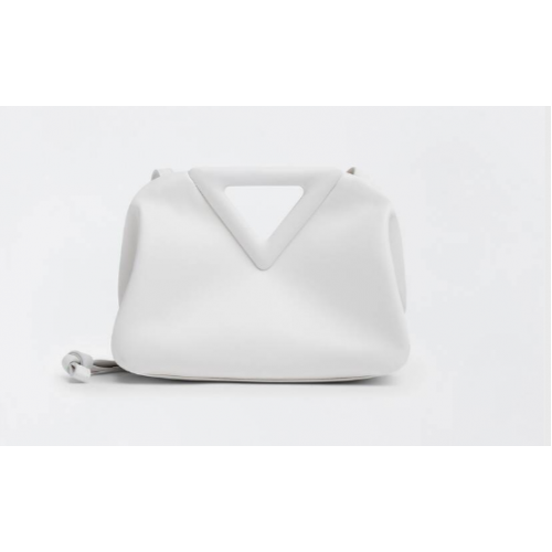 Bottega Veneta felső fogantyús táska 658476 kréta