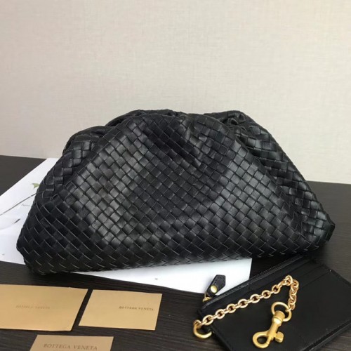 Bottega Veneta szövésű kézitáska 585853 fekete