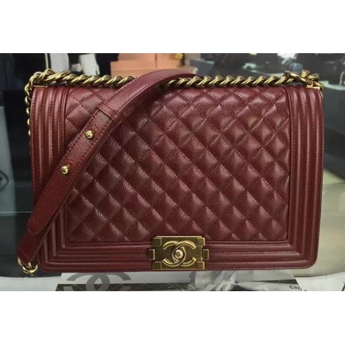 Fiú Chanel Flip Táska Eredeti Boros Cannage Mintás A67088 Arany