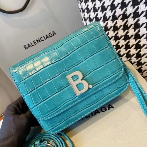 BurBerry bőr válltáska 80195 égkék