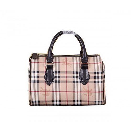 Burberry Közepes Haymarket Check Bowlingtáska 7903 Barna