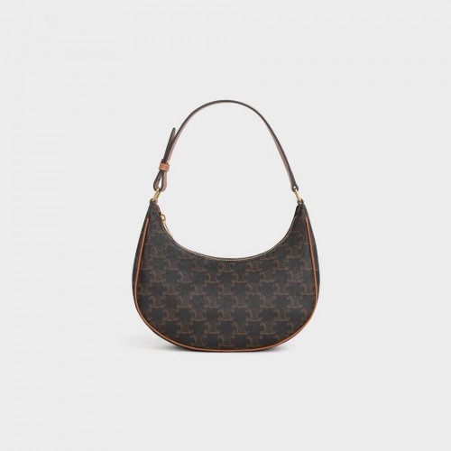 CELINE AVA TÁSKA TRIOMPHE VÁSZON CL93953 BARNA