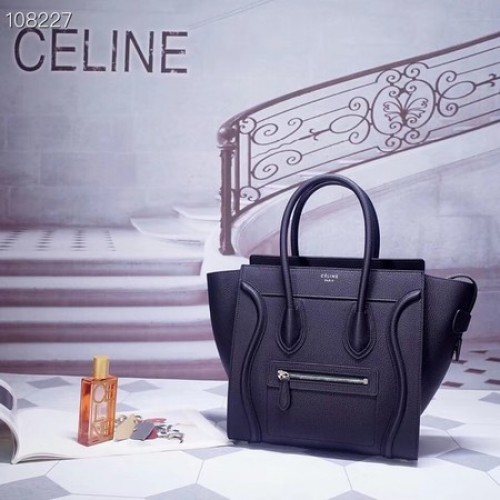 CELINE MICRO LAMINÁLT BÁRÁNYBŐR KÉZITÁSKA 167793-7