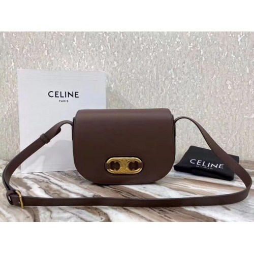 CELINE eredeti bőr táska CL93123 barna