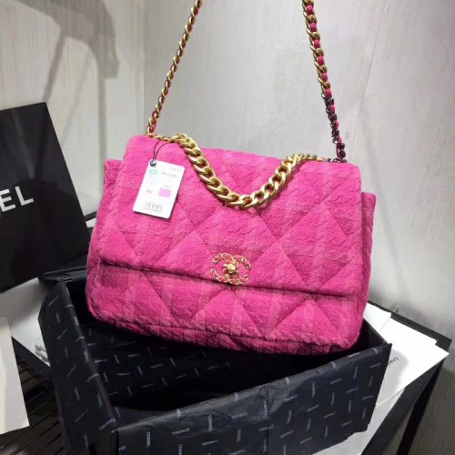 CHANEL 19 Flap Bag AS1162 Levendula