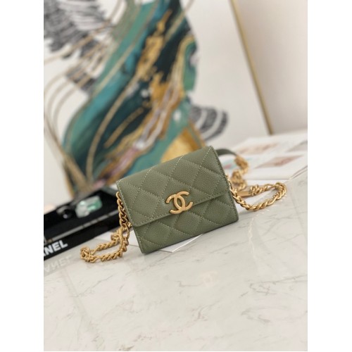 CHANEL LÁNCOS KUPLUNGTÓ 81156 ZÖLD