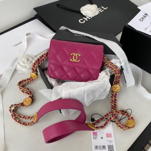 CHANEL LÁNCOS KUPLUNGTÓ AP2857 Szilva