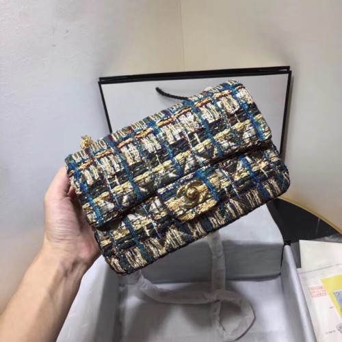 CHANEL Tweed borjúbőr tweed óra - aranyszínű - fém AS1116 arany