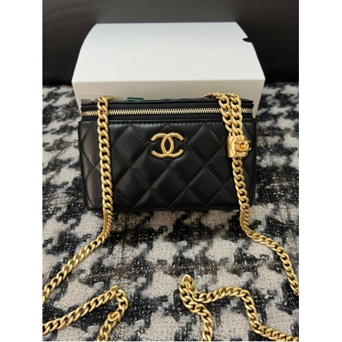 CHANEL VANITY LÁNCOS ÖLTÖZŐ 68106 Fekete