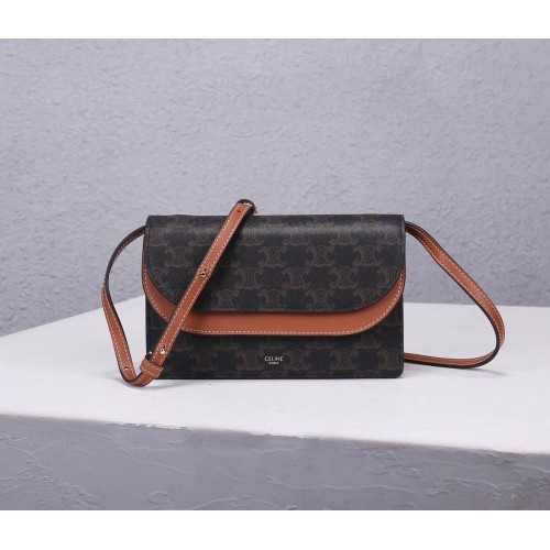 Celine BEVONATOS VÁSZON CL00852 BARNA