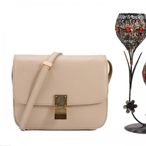 Celine Klasszikus Kis Zsebtáska Sima Bőr 11042 Barackszínű