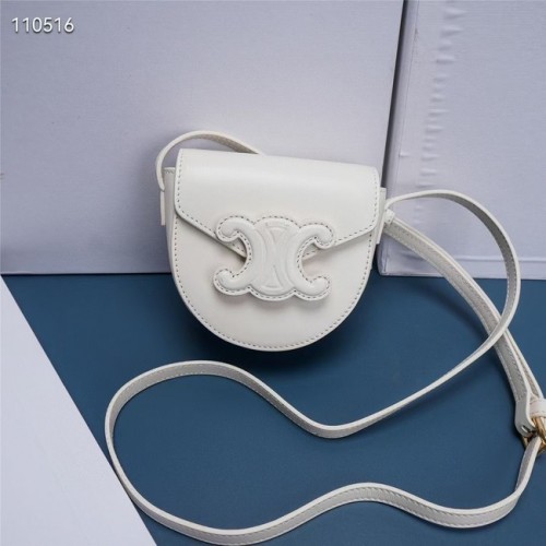 Celine FOLCO CUIR TRIOMPHE SIMA BORJÚBŐR 10J303 FEHÉR