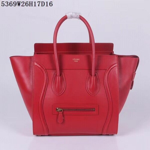 Celine Micro bőröndtáska CLY5369 piros