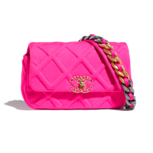 Chanel 19 Bodypack AS1163 rózsa