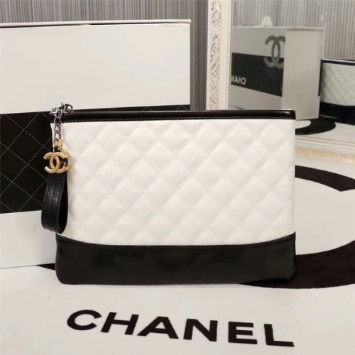 Chanel 2017 borjúbőr clutch 8127 fehér