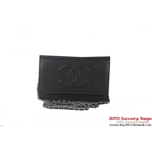 Chanel A48654 Fekete Eredeti Cannage Patterns Bőr Mini Fülű Táska