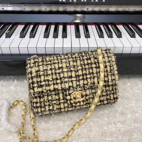 Chanel CLASSIC KÉZITÁSKA A01116 zöldarany