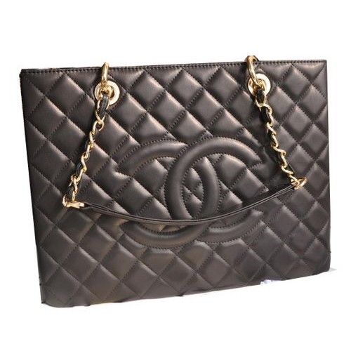 Chanel Classic Coco táska fekete GST báránybőr A50995 arany