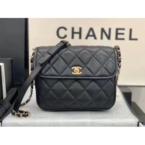 Chanel eredeti bőr táska AS2447 fekete