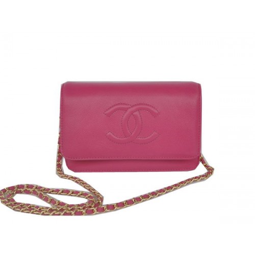 Chanel Flap Válltáska Rózsaszín Borjúbőr CHA33818 Arany