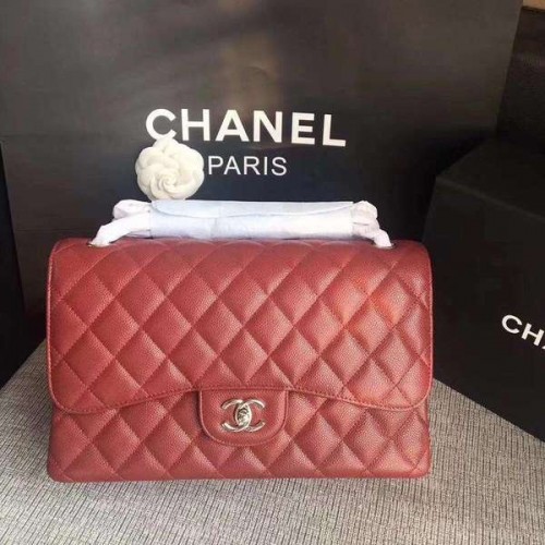 Chanel Flap Válltáska Borjúbőr CF1113 Ezüst