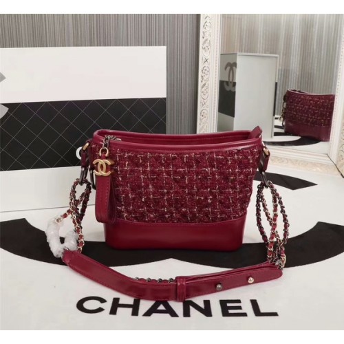 Chanel Gabrielle Mini Válltáska 8122 Piros